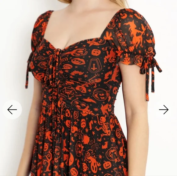 Blackmilk Witching Hour Short Tea Party Dress - limited - Picture 3 of 3